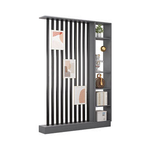 中式家用屏风时尚简约酒柜客厅入户隔断置物架柜现代靠墙玄关鞋柜