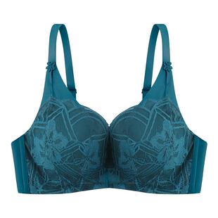 古今内衣女A-B杯高弹无钢圈舒适侧推片聚拢上托蕾丝文胸