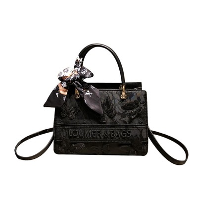 香港品牌时尚中式刺绣轻奢托特包