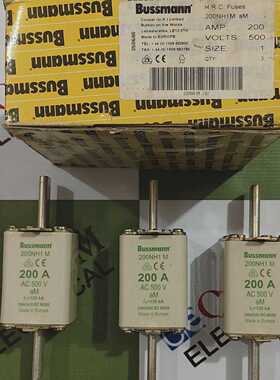 BUSSMAN200NH1M200安500伏gLgG120kAC保险丝链接套装3件快速发货