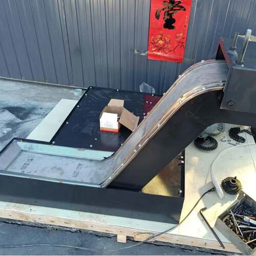 排屑机生产厂家 数控机床链板式排屑器 碎铁屑输送机永磁性排屑机