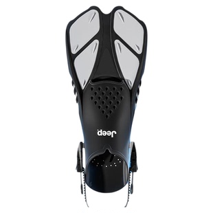 Jeep浮潜脚蹼2025新款成人男自由泳蛙泳女士蛙鞋专业训练游泳装备