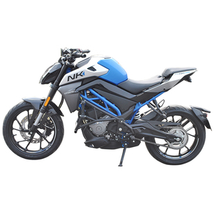 适用 春风NK250护杠防摔竞技杠碳钢双弹簧防撞保险杠摩托车改装件