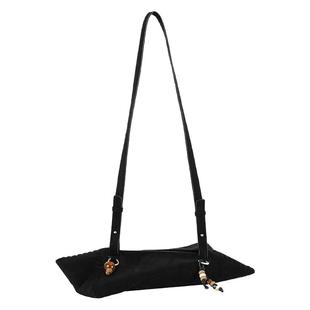 CryingCenter反毛皮饺子单肩斜跨包小饺包（含串珠挂件）哭喊中心