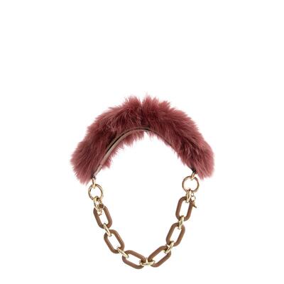 WANACCESSORY万蔻猫头鹰换脸包配饰狐狸毛树脂多变化提手原创设计