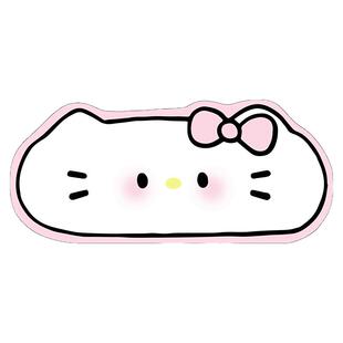 可爱Kitty猫软硅藻泥桌面装饰垫鼠标垫办公桌垫吸水防滑大号异形