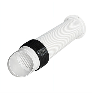 室内安装穿墙风帽一体式油烟机穿墙管卫生间通风口防风罩防雨排风