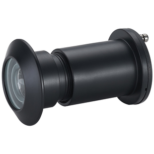 雷鸟黑色猫眼门镜门铃步阳防盗门通用家用遮挡盖堵孔可视高清猫眼