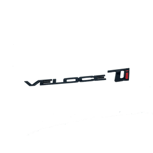 阿尔法罗密欧giulia改装VELOCE Ti车身装饰标stelvio叶子板字母贴