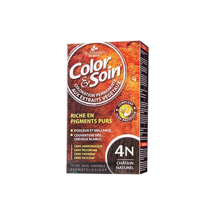 三橡树染发剂法国纯植物天然无刺激无氨温和遮白发在家染发膏正品