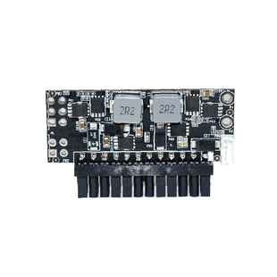 12V 400W dc-atx电源模块DC转ATX 24P大功率直插电源板带显卡供电