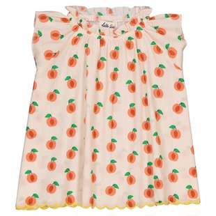 3件38折 hello simone SS24春夏女宝宝碎花连衣裙丝巾发带