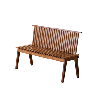 长条凳折叠带靠背长椅长凳家用餐椅卧室床尾凳入户换鞋凳中古条凳