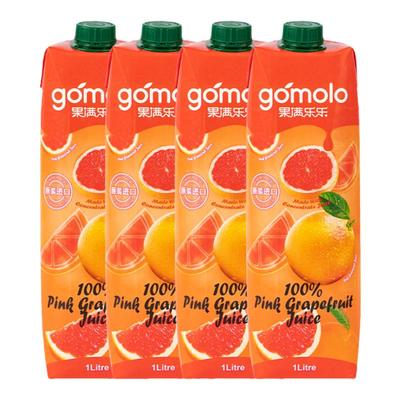 果满乐乐100%红心西柚汁饮料