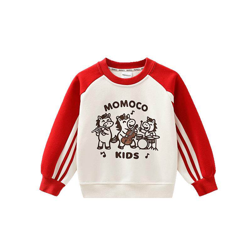 MOMOCO/玛米玛卡男童加绒卫衣
