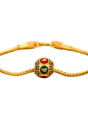 2026新款小众沙金转运珠手链女