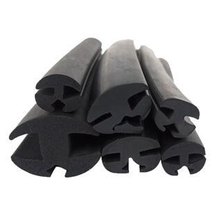 配电箱机柜视窗玻璃卡条汽车门窗三口防水防尘嵌条H型橡胶密封条