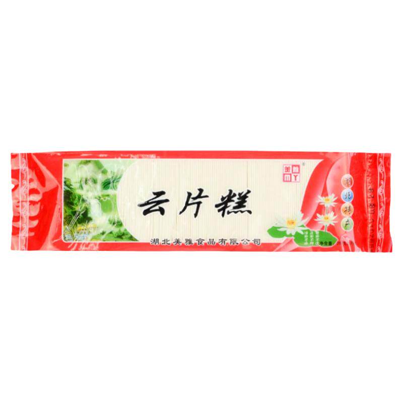 【湖北老字号】武穴美雅云片糕湖北特产正宗传统广济糯米糕状元糕