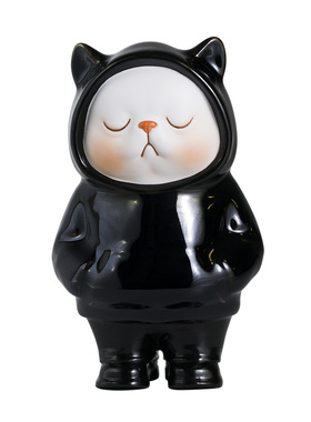 陶瓷摆件潮玩桌面居家装饰礼物