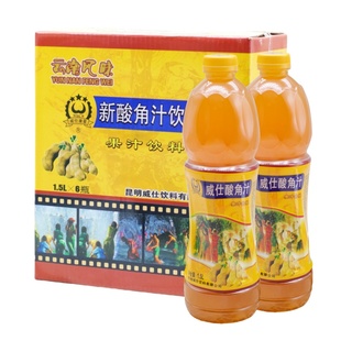 威仕康星新酸角汁饮料酸枣糕果果味饮料 味比芒果汁云南特产1.5L