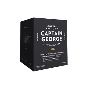 乔治队长 挂耳咖啡挂耳式手冲黑咖啡美式香醇咖啡粉10袋混合装