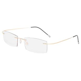钛合金无框老花镜男老年人时尚超轻舒适高清树脂老光眼镜女防蓝光
