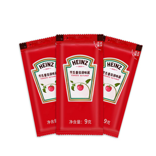 亨氏番茄调味酱9g西餐蘸料薯条鸡块汉堡外卖小包装番茄沙司酱家用