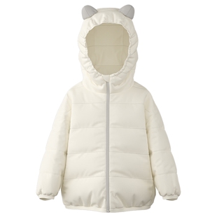 【新品】papa爬爬秋冬季宝宝羽绒服轻暖男女宝蓄热耳朵羽绒衣外套