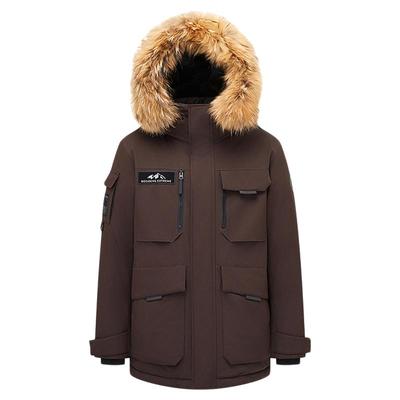 波司登女极寒户外工装情侣鹅绒服