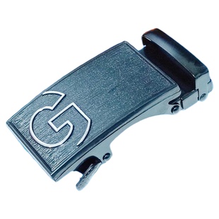 新款高档男士腰带卡槽裤带扣头自动皮带扣尼龙帆布卡扣布扣不生锈