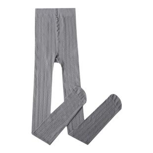 purpleguys天鹅绒打底裤袜女春秋薄款防勾丝不掉档灰色提花连裤袜