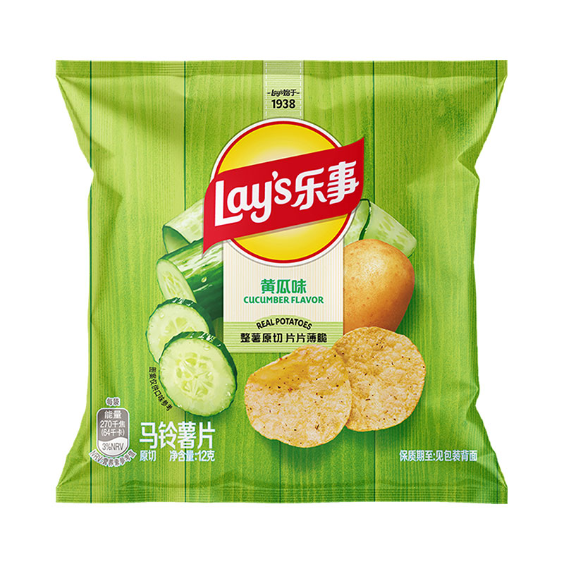 乐事12g黄瓜薯片*1包