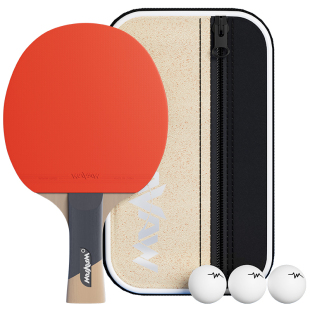 WAVAW反击者乒乓球拍七星专业级训练比赛直拍横拍进攻防守型单拍