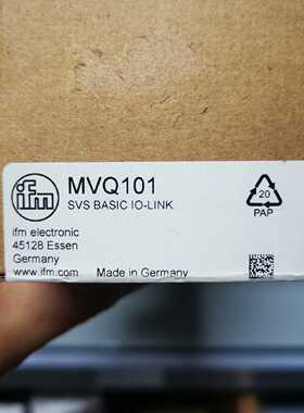 议价原装【只卖正品】IFM易福门感测器mvq101