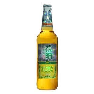 沈阳牌啤酒雪花出品新品上市沈阳地标500ml瓶装拉格黄啤全麦芽酿
