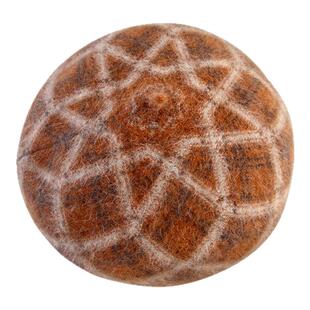 秋冬日系格纹羊毛贝雷帽英伦百搭安哥拉兔毛画家帽女文艺贝雷帽子