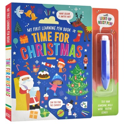 圣诞节幼儿声光点读书