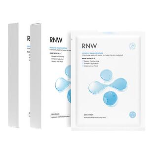 换季干燥急救补水！RNW面膜保湿女收缩毛孔敏感肌玻尿酸官方正品