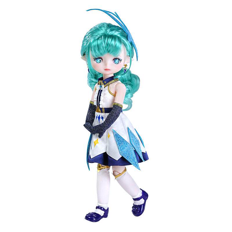 德必胜星卡梦少女关节娃娃可换装