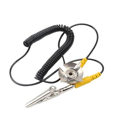 防静电接地线夹子双头扣鳄鱼夹长