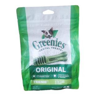 Greenies绿的洁齿骨狗狗咬胶零食大中小型犬磨牙耐咬棒分装试吃