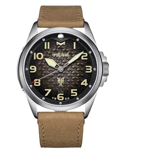 新品正品海鸥手表男士全自动机械表夜光防水得胜将军兔精钢版6153