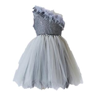 儿童狼演出服宝宝讲故事女童万圣节大灰狼服装高端公主舞台剧礼服