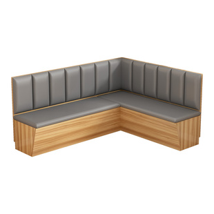 实木软包卡座沙发餐桌商用家用餐厅小户型咖啡甜品奶茶店靠墙定制