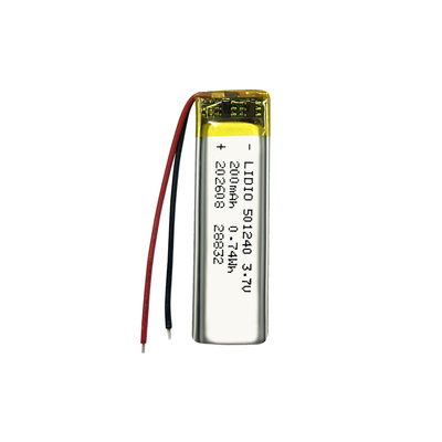LIDIO3.7V200mAh聚合物锂电池