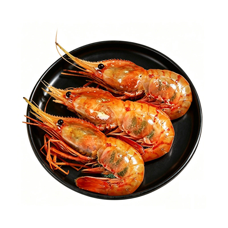 俄罗斯进口白牡丹虾刺身即食日料冷冻大号生鲜