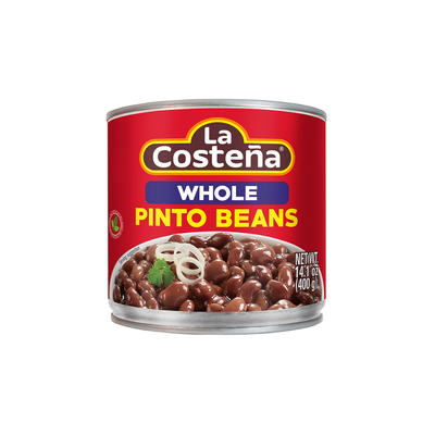 乐口泰香煎芸豆400g墨西哥进口 pinto beans即食卷饼馅料沙拉西餐