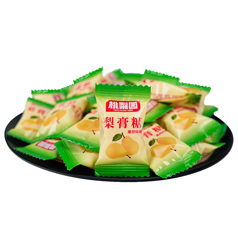 正宗手工百草秋梨膏糖清凉薄荷味
