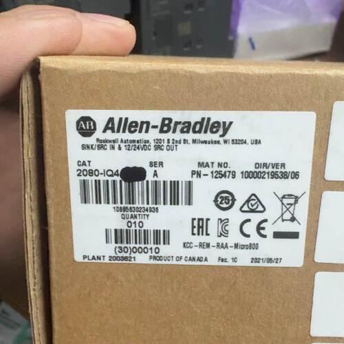 配件全新未拆封Allen-Bradley罗克韦尔输入模块2080议价