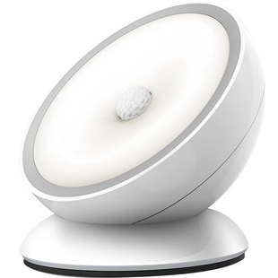 智能人体感应小夜灯充电式款无线声控家用过道楼道楼梯走廊灯厕所